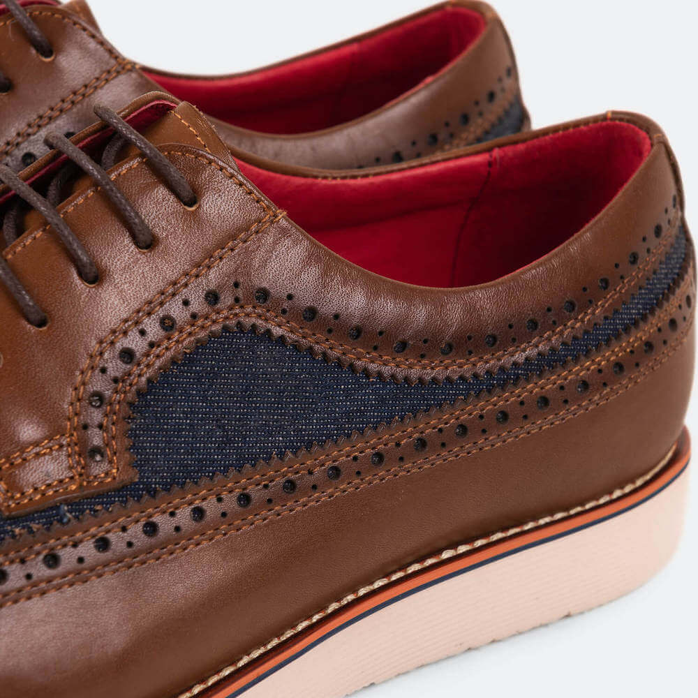 Alexander Denim Longwing Sneakers - Image 3